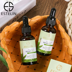 Estelin Hemp Oil Face Serum to Reduce Fine Lines & Wrinkles - 30ml - Dr-Rashel-Official