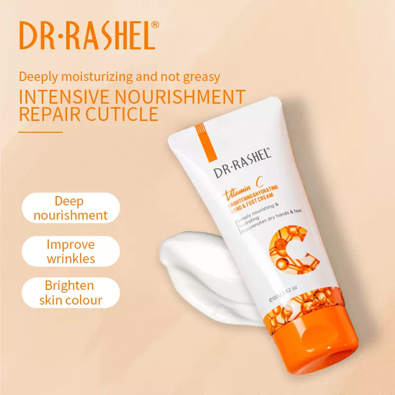 Dr.rashel Vitamin C Brightening & Hydrating Hand & Foot Cream - Dr-Rashel-Official