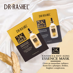 Dr.Rashel 24K Gold Radiance & Anti-Aging Essence Mask - Dr-Rashel-Official