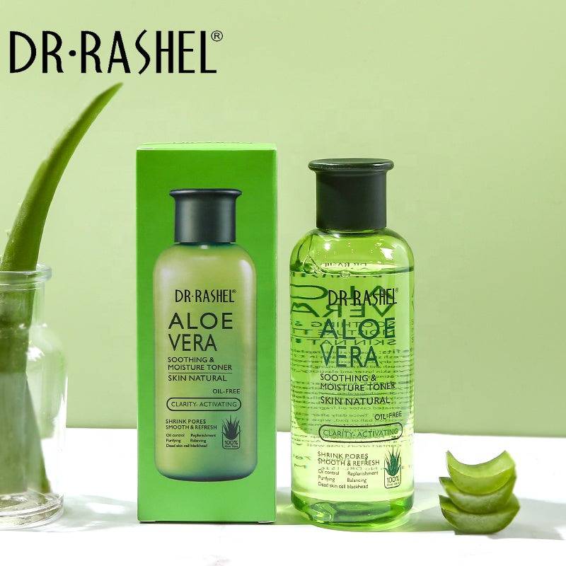Dr. Rashel Aloe Vera Soothing & Moisture Toner Skin Natural Oil-Free Clarity-Activating - 200ml - Dr-Rashel-Official