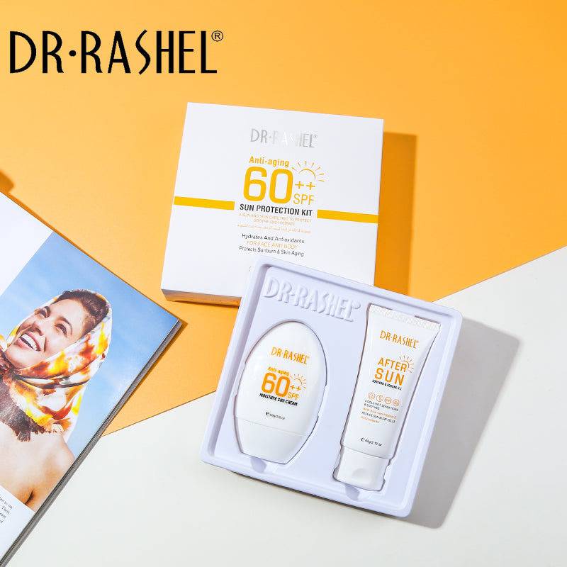 DR RASHEL Hydrating and Anti-aging Sun Protection Kit Pack of 2 - Dr-Rashel-Official