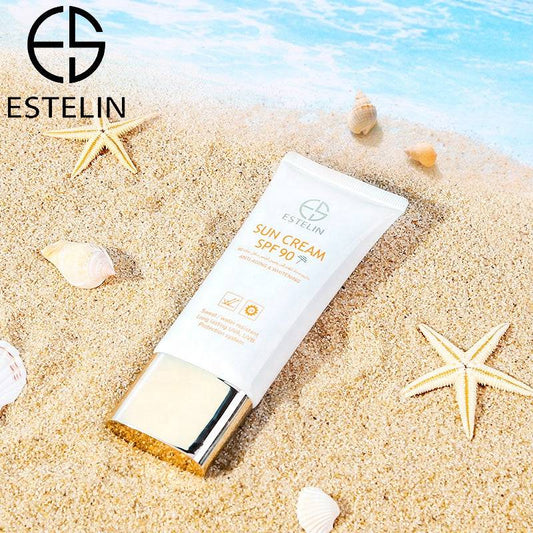 Estelin Anti Aging & Whitening Sun Cream SPF 90 by Dr.Rashel - 60ml - Dr-Rashel-Official