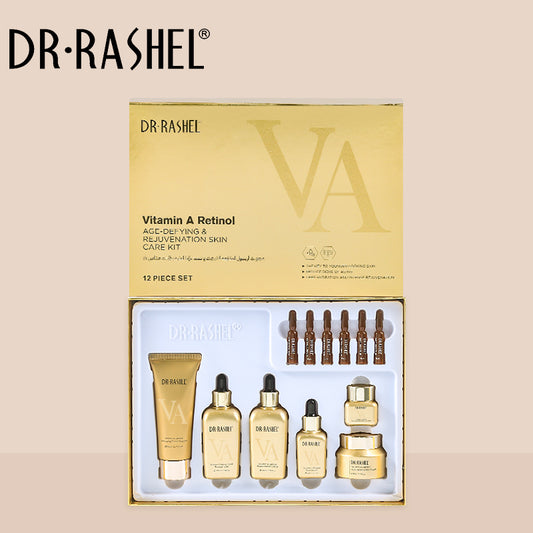 DR RASHEL Vitamin A Retinol Age-Defying and Rejuvenation Skin Care Set Pack of 12 - Dr-Rashel-Official