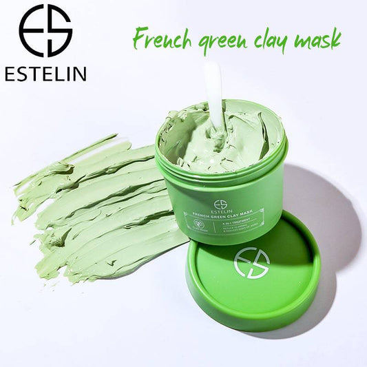 Estelin French Green Clay Mask By Dr.Rashel - 100g - Dr-Rashel-Official