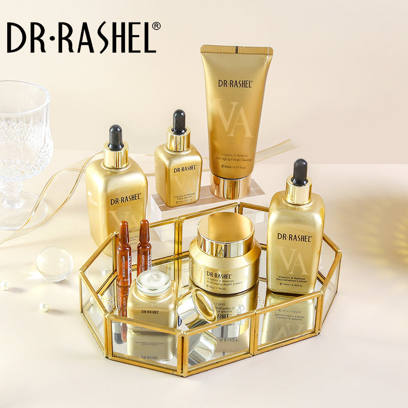 DR RASHEL Vitamin A Retinol Age-Defying and Rejuvenation Skin Care Set Pack of 12 - Dr-Rashel-Official