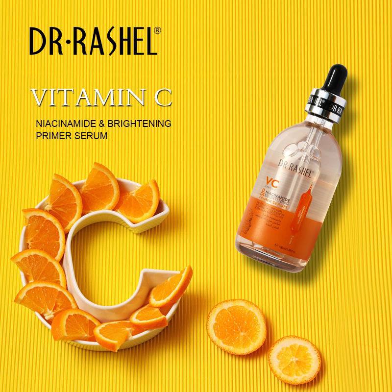 Dr.Rashel Vitamin C Niacinamide & Brightening Primer Serum - 100ml - Dr-Rashel-Official