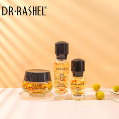Dr. Rashel Gold Caviar Collagen Anti-Wrinkle & Firming Series - Pack Of 3 - Dr-Rashel-Official