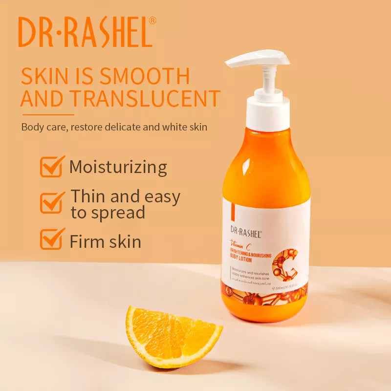 Dr. Rashel Vitamin C Brightening & Nourishing Body Lotion - Dr-Rashel-Official