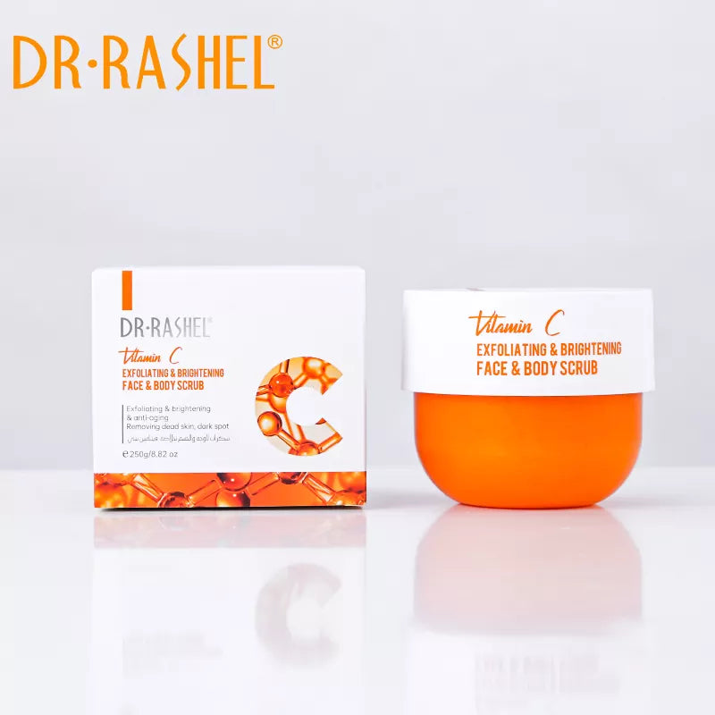 Dr. Rashel Vitamin C Exfoliating & Brightening Face & Body Scrub - Dr-Rashel-Official