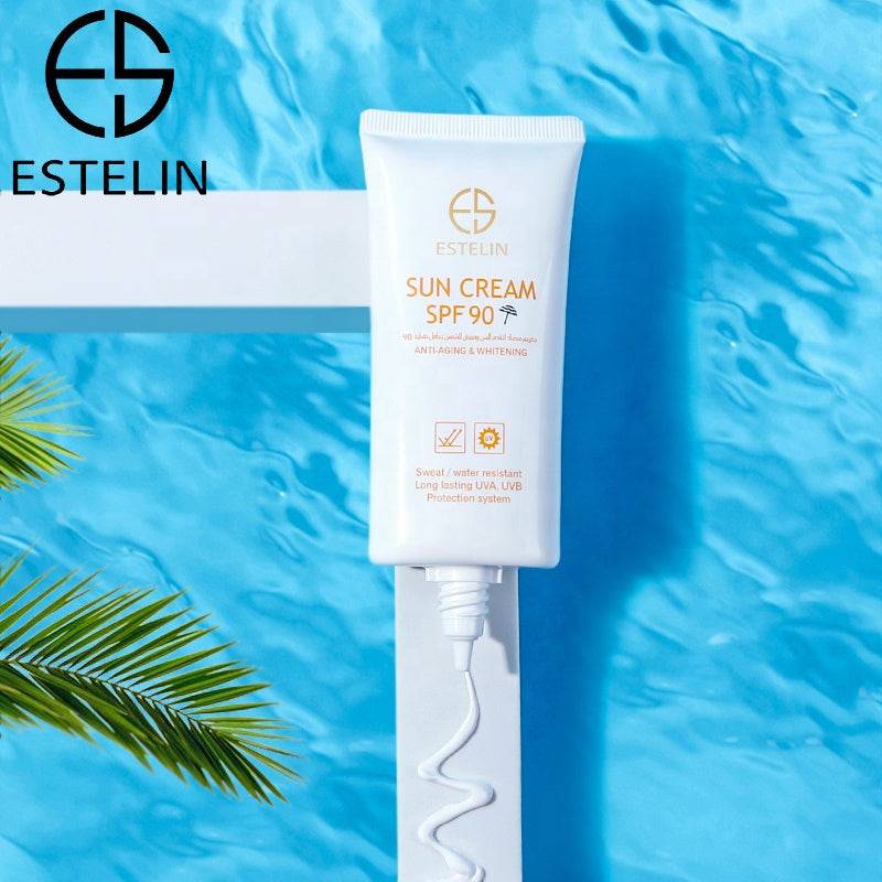 Estelin Anti Aging & Whitening Sun Cream SPF 90 by Dr.Rashel - 60ml - Dr-Rashel-Official