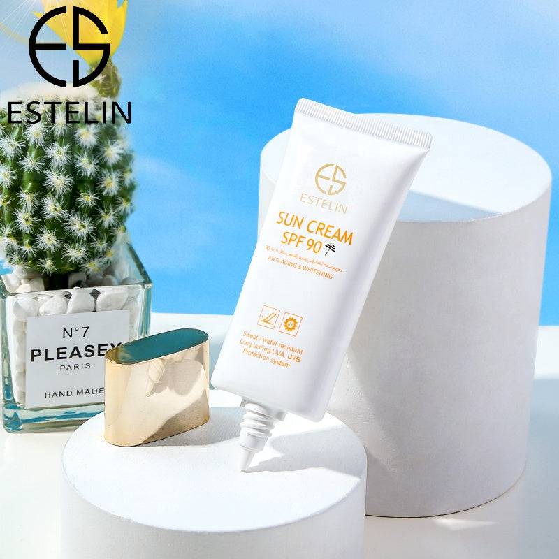 Estelin Anti Aging & Whitening Sun Cream SPF 90 by Dr.Rashel - 60ml - Dr-Rashel-Official