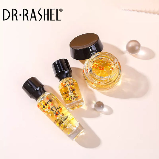 Dr. Rashel Gold Caviar Collagen Anti-Wrinkle & Firming Series - Pack Of 3 - Dr-Rashel-Official