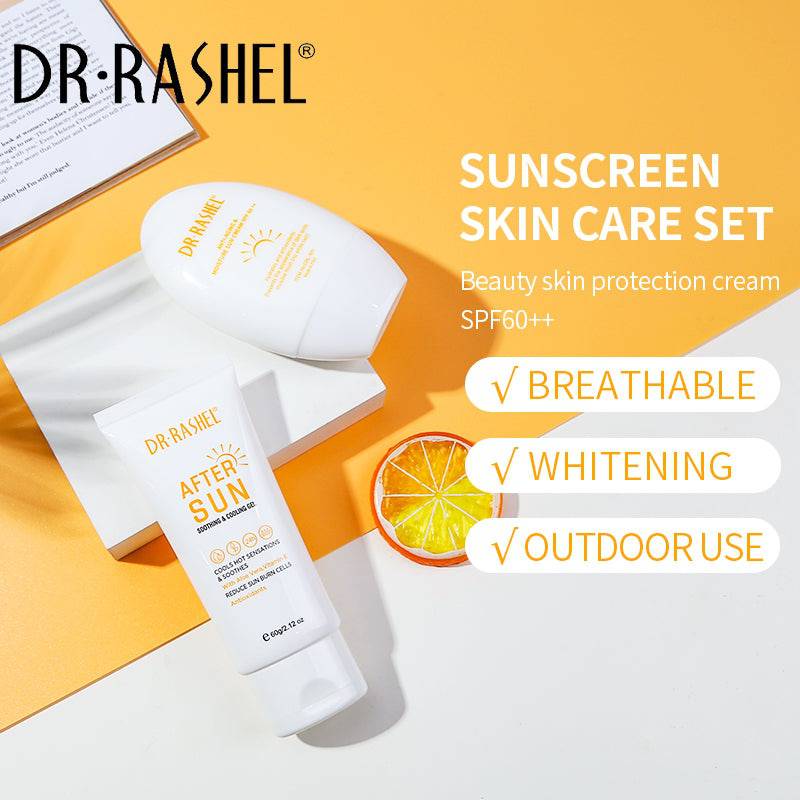 DR RASHEL Hydrating and Anti-aging Sun Protection Kit Pack of 2 - Dr-Rashel-Official