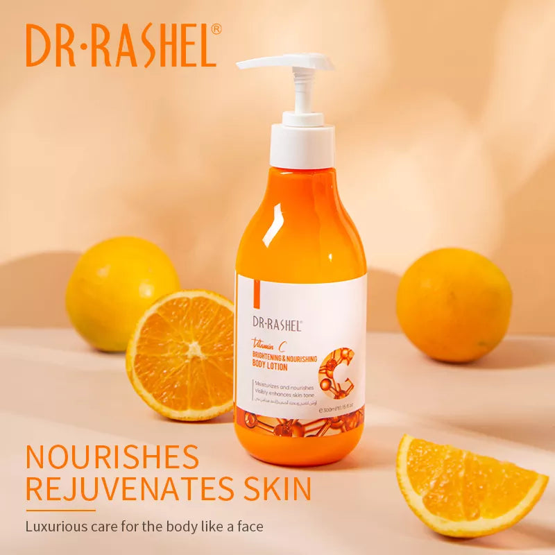 Dr. Rashel Vitamin C Brightening & Nourishing Body Lotion - Dr-Rashel-Official