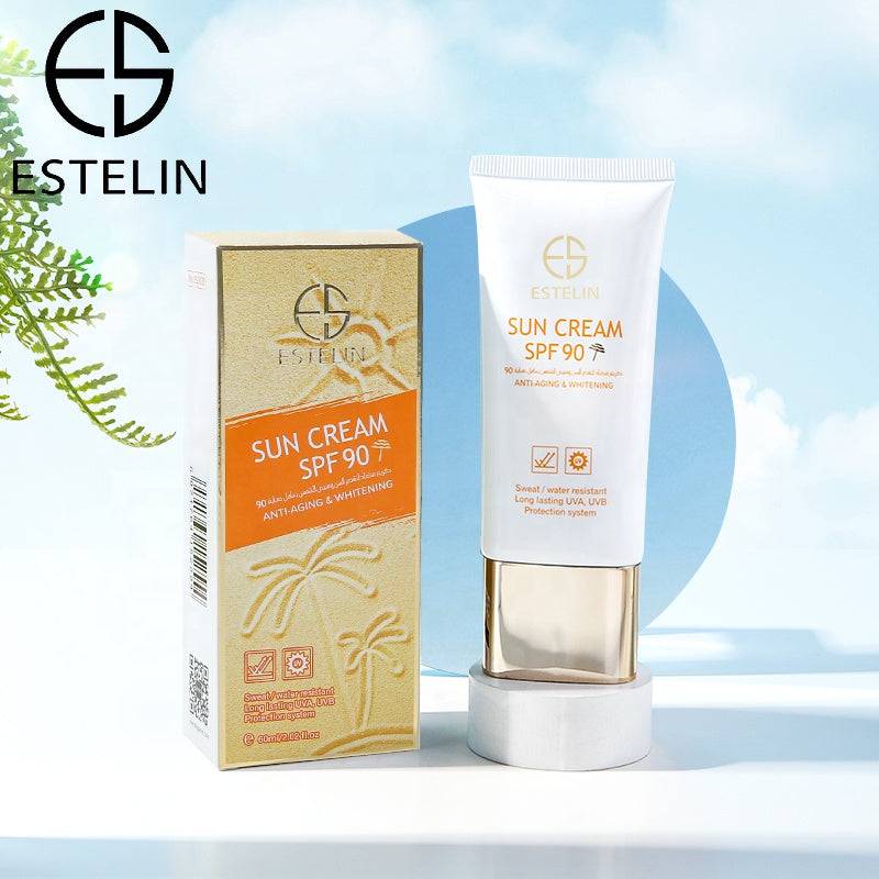 Estelin Anti Aging & Whitening Sun Cream SPF 90 by Dr.Rashel - 60ml - Dr-Rashel-Official