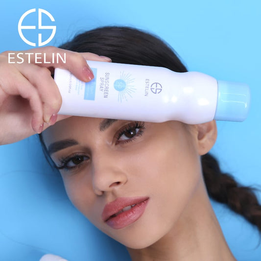 Estelin Ultra Light Hydrates & Whitening Sunscreen Spray SPF50 PA+++-180ml - Dr-Rashel-Official