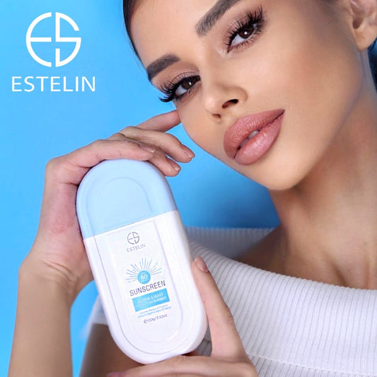 Estelin Ulra Light Hydrating Invisible Sunscreen SPF 80 PA+++ - 100g - Dr-Rashel-Official
