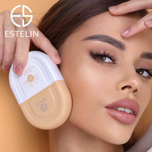 Estelin Multi Defense Tinted Sunscreen SPF 70 PA+++ -50g - Dr-Rashel-Official