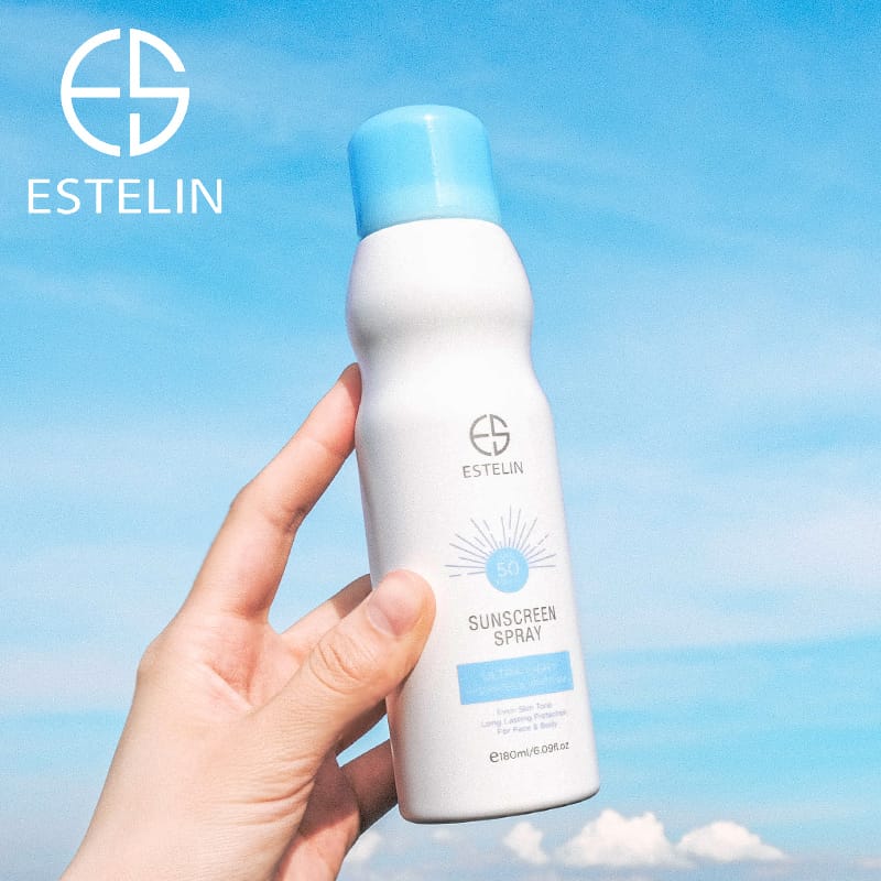 Estelin Ultra Light Hydrates & Whitening Sunscreen Spray SPF50 PA+++-180ml - Dr-Rashel-Official