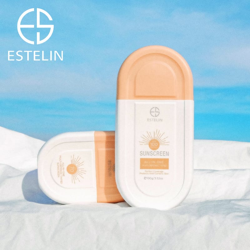 Estelin Multi Defense Tinted Sunscreen SPF 100 PA+++ - 100g - Dr-Rashel-Official