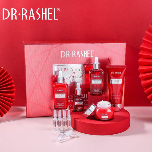 DR RASHEL AHA BHA Miracle Renewal Skin Care Set Facial Care Kit Pack Of 11 - Dr-Rashel-Official