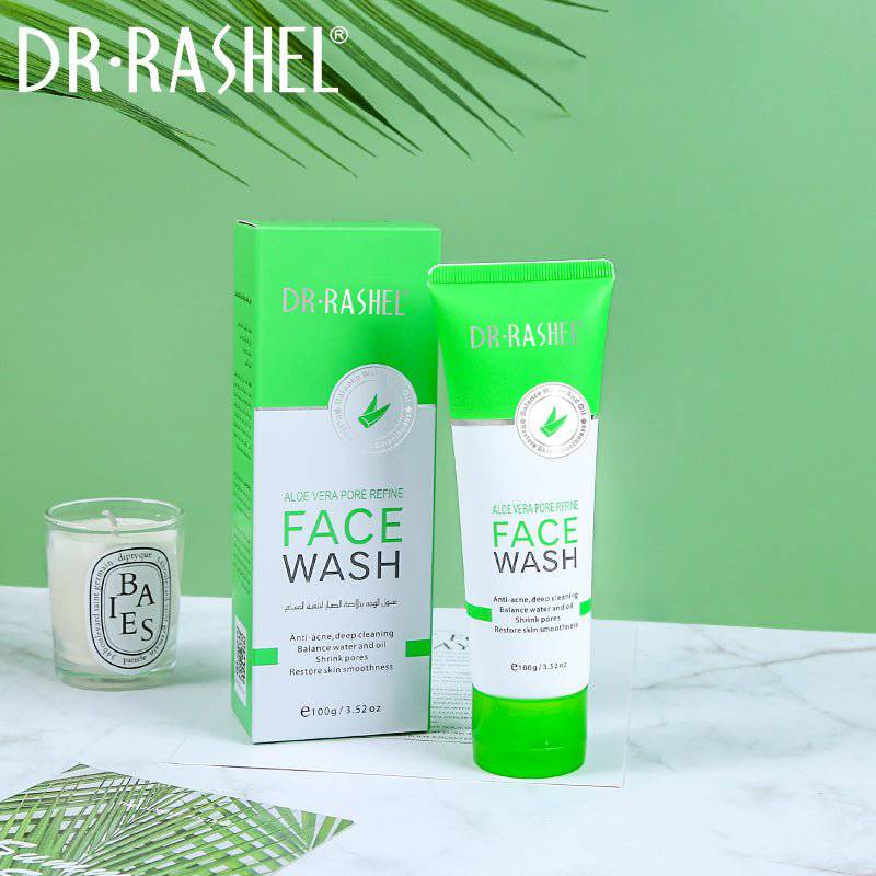 DR RASHEL Aloe Vera Pore Refine Face Wash 100g - Dr-Rashel-Official