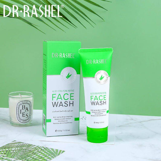 DR RASHEL Aloe Vera Pore Refine Face Wash 100g - Dr-Rashel-Official