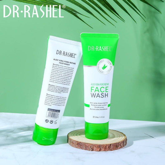 DR RASHEL Aloe Vera Pore Refine Face Wash 100g - Dr-Rashel-Official