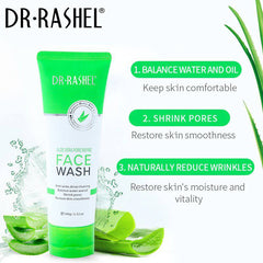 DR RASHEL Aloe Vera Pore Refine Face Wash 100g - Dr-Rashel-Official