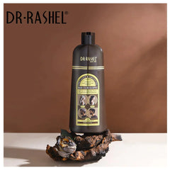 Dr.Rashel Collagen And Argan Oil Hair Color Shampoo Dark Brown