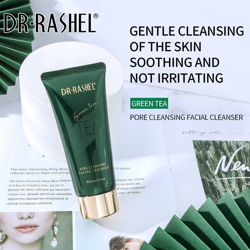 DR RASHEL Green Tea Pore Cleansing Facial Cleanser 80ml Face Wash - Dr-Rashel-Official