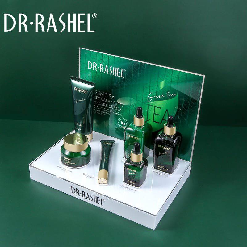 DR RASHEL Green Tea Purify Balancing Skin Care Set 10pcs Facial Care Kit - Dr-Rashel-Official