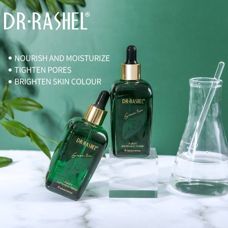 DR RASHEL Green Tea Purify Softening 100ml Facial Toner - Dr-Rashel-Official