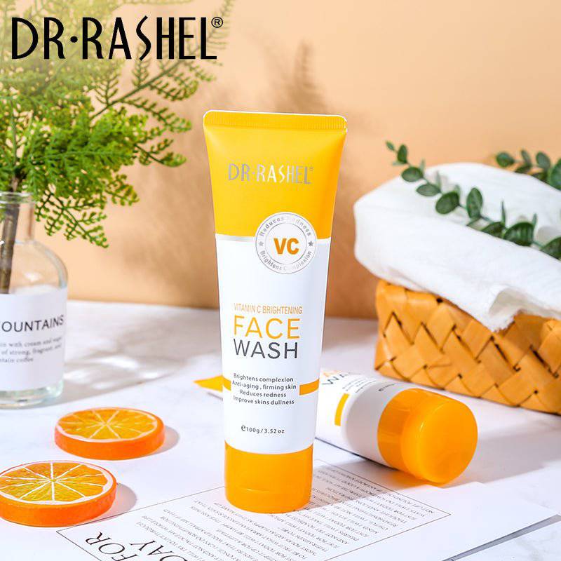 DR RASHEL Product Vitamin C Brightening Face Wash 100g - Dr-Rashel-Official