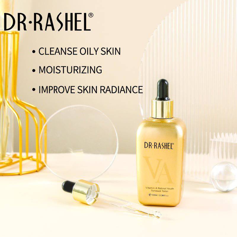 DR RASHEL Retinol Skin Care Product Vitamin A Youth Renewal Facial Toner 100ml - Dr-Rashel-Official