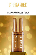 DR RASHEL Skin Care 24K Gold Ampoule face Serum 2ml x 7pcs - Dr-Rashel-Official