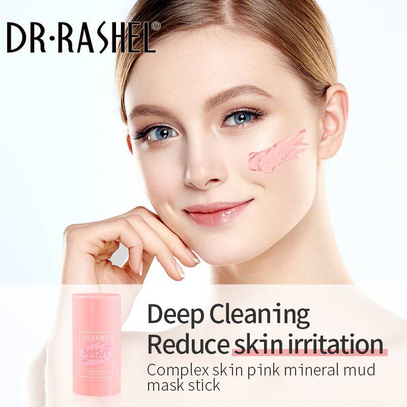 DR RASHEL Whitening Complex Pink Mineral Clay Mask Stick Skin Care - Dr-Rashel-Official