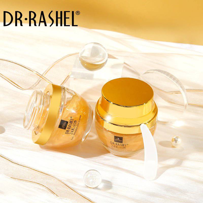 Dr.Rashel 24 K Gold Collagen Youthful Anti Wrinkle Gel Cream - 50ml - Dr-Rashel-Official