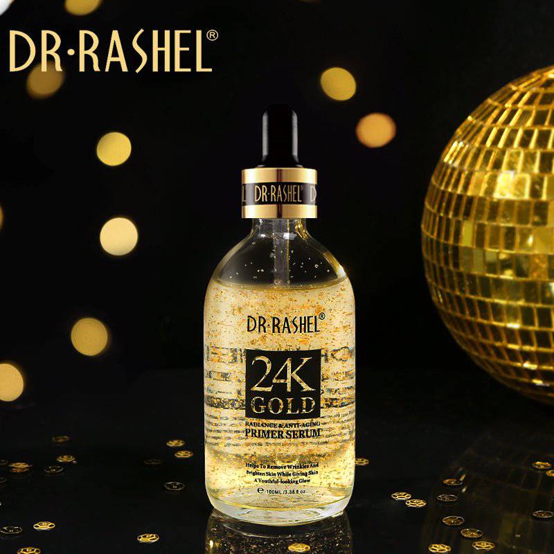 Dr.Rashel 24K Gold Radiance & Anti Aging Primer Serum - 100ml - Dr-Rashel-Official
