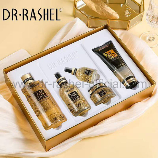Dr.Rashel 24K Gold Radiance & Anti-Aging Series - Pack of 5 - Dr-Rashel-Official