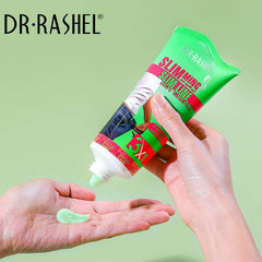 Dr.Rashel 3 in 1 Slimming Slim Line Hot Cream with Green Tea Collagen & Ginseng Formula For Slim Fit - 150gms - Dr-Rashel-Official