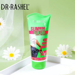 Dr.Rashel 3 in 1 Slimming Slim Line Hot Cream with Green Tea Collagen & Ginseng Formula For Slim Fit - 150gms - Dr-Rashel-Official