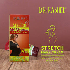 Dr.Rashel 3 in 1 Stretch Mark Remover Cream with Collagen Cocoa Butter & Jojoba Oil - 150gms - Dr-Rashel-Official