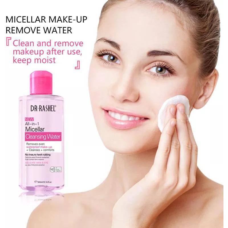 Dr.Rashel All-in-1 Micellar Cleansing Water Deep Action Gentle Moisture Makeup Remover Water - Dr.Rashel - Cleansing Water - Dr-Rashel-Official