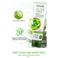 Dr. Rashel Aloe Vera Facial Peeling & Scrub Skin Natural 2 In 1 Oil-Free Exfoliating & Clarifying - Dr-Rashel-Official