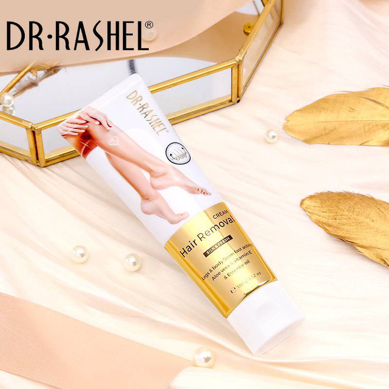 Dr.Rashel Aloe Vera & Vitamin E Silky Legs Underarm Bikini Line Body Depilatory Cream Hair Removal Cream - 100g - Dr-Rashel-Official