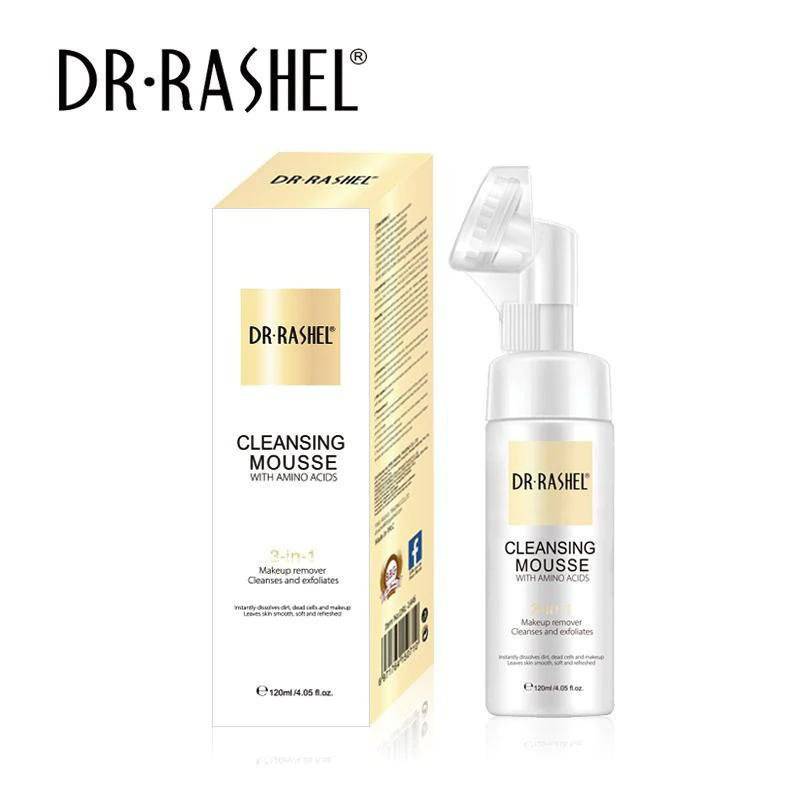 Dr.Rashel Amino Acid Cleansing Mousse Bubble Freckles Makeup Removal Facial Cleanser - 125ml - Dr-Rashel-Official