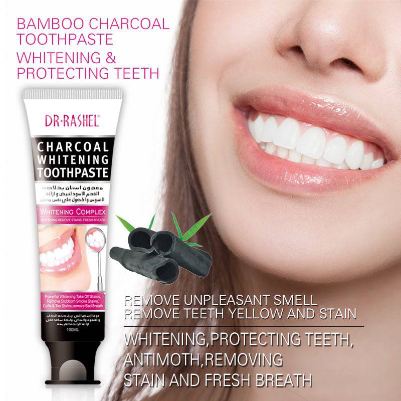Dr.Rashel Charcoal Whitening Toothpaste - Dr-Rashel-Official