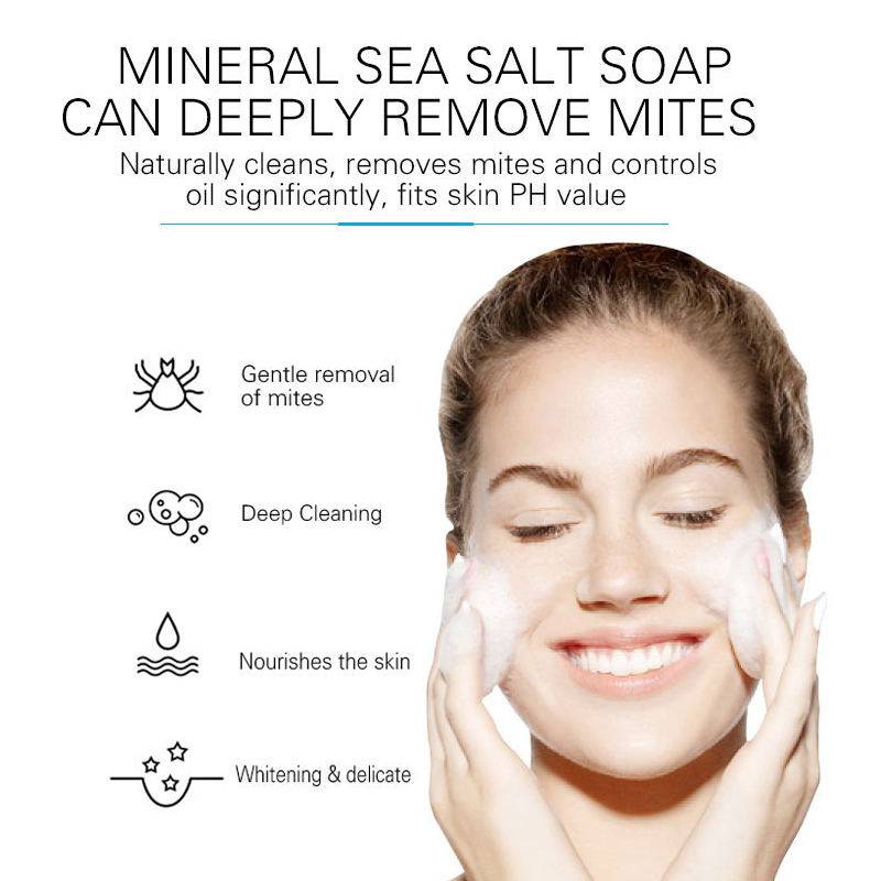 Dr.Rashel Detoxifies Pores Sea Salt Soap - 100gms - Dr-Rashel-Official