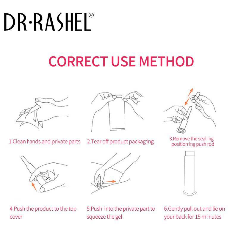 Dr. Rashel PH-Balanced Feminine Tightening Whitening Gel - Dr-Rashel-Official